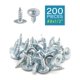 thumbnail image 2 of IMScrews - Tornillos para madera con cabeza de armadura #8 x 1/2 pulgadas, 200 piezas, arandelas, tornillos autorroscantes de listón grande para madera/MDF/plástico, 2 of 5