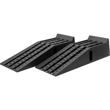 High-Strength 12,000-Lb. Capacity Car Ramp Pair Heavy-Duty Load Bearing