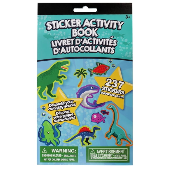 237CT Cahier d'activités autocollant