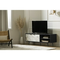 South Shore Mezzy, Contemporary TV Stand, 65" Black