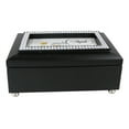 thumbnail image 4 of April Month Diamond Birthstone Elegance And Devotion Black Musical Trinket Box, 4 of 9