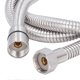 thumbnail image 4 of Tuyau de douche en acier inoxydable antidéflagrant G1/2 pour salle de bain, argent, 1,5 m/4,9 pi, 4 of 4