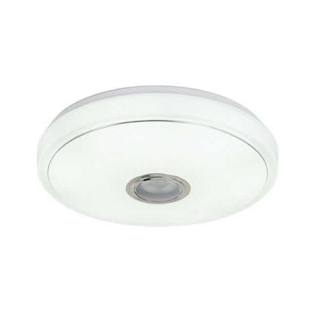 Transemion White High Hyaline Acrylic Mask Lighting Fixtures Control Atmosphere With Mobile App Color 24W 30CM