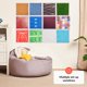 thumbnail image 3 of Panel de pared sensorial ODOXIA para niños con 12 cuadrados sensoriales, 3 of 7