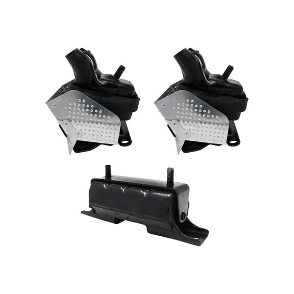 Set of 3 ISA Engine Motor & Trans Mount Compatible with 2007 2008 2009 2010 2011 2012 2013 2014 Cadillac Escalade 6.2L V8 4WD Replacement for A5365, A2638, A5365