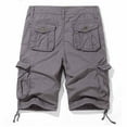 thumbnail image 4 of Dolkfu Mens Big and Tall Shorts Work Cargo Shorts Outdoors Hiking 5 Inseam Shorts Men XS, 4 of 9