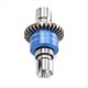 thumbnail image 1 of Diferencial Delantero y Trasero con Engranaje de Disco de Acero 16420G para Coche RC 1/14 1/16, Accesorios Azules, 1 of 5
