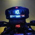 thumbnail image 3 of HLONK Digital Gauge 12V Motorcycles Speedometer/Tachometer/Odometer Universal with Multifunction Indicator Light, 3 of 8