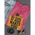 thumbnail image 3 of Do More Of What Makes You Hoppy  T-Shirt Women -Image by Shutterstock, Female XX-Large, 3 of 4