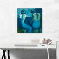 thumbnail image 2 of ARTCANVAS Two Women Sitting at a Bar 1902 Canvas Art Print by Pablo Picasso - Size: 18" x 18" (1.50" Deep), 2 of 9