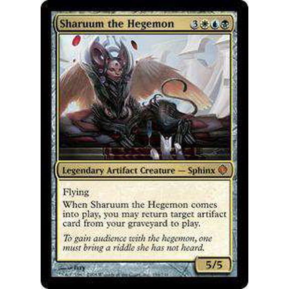 MtG Shards of Alara Mythic Rare Sharuum the Hegemon #194