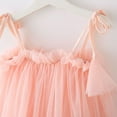 thumbnail image 4 of Coerni Baby Girls Tulle Tutu Dress Sleeveless Strap Layered Tulle Dress Princess Parties Birthday Dress Toddler Summer Clothes, 4 of 4