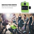 thumbnail image 3 of HIPKZ Hand Tally Counter Hand Press Counter Digital Counting Electronic Finger Counter Hand Mechanical Counter Clickers Pitch Counter, 3 of 5