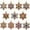 Snowflake, variant on Christmas DIY Pearl Diamond Ornaments, Art Kit For Adults, Glossy Pearl Acrylic Hanging Decor For Christmas Tree Holiday Decor