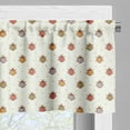 thumbnail image 5 of Ambesonne Cartoon Valance & Curtain, Pastel Colored Ladybugs, 55"x45", Multicolor, 5 of 6