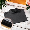 thumbnail image 7 of CAILDANL Fake Turtleneck Detachable Collars Set Half Top Mock Blouse Collar for Women Men, 7 of 7