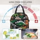 thumbnail image 4 of Fotbe Dinosaur Skeleton Bolsa de Almuerzo con Estampado, Lonchera Aislada, Contenedores de Comida Reutilizables Tipo Cooler a Prueba de Fugas, 4 of 7