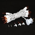 thumbnail image 2 of Novelty Lights Amber/Orange 20 Light Incandescent Craft Mini Christmas String Lights White Wire 8.5 feet, 2 of 4