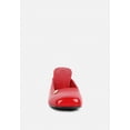 thumbnail image 3 of NEOPLAST Red Patent PU Block Heeled Mules, 3 of 6