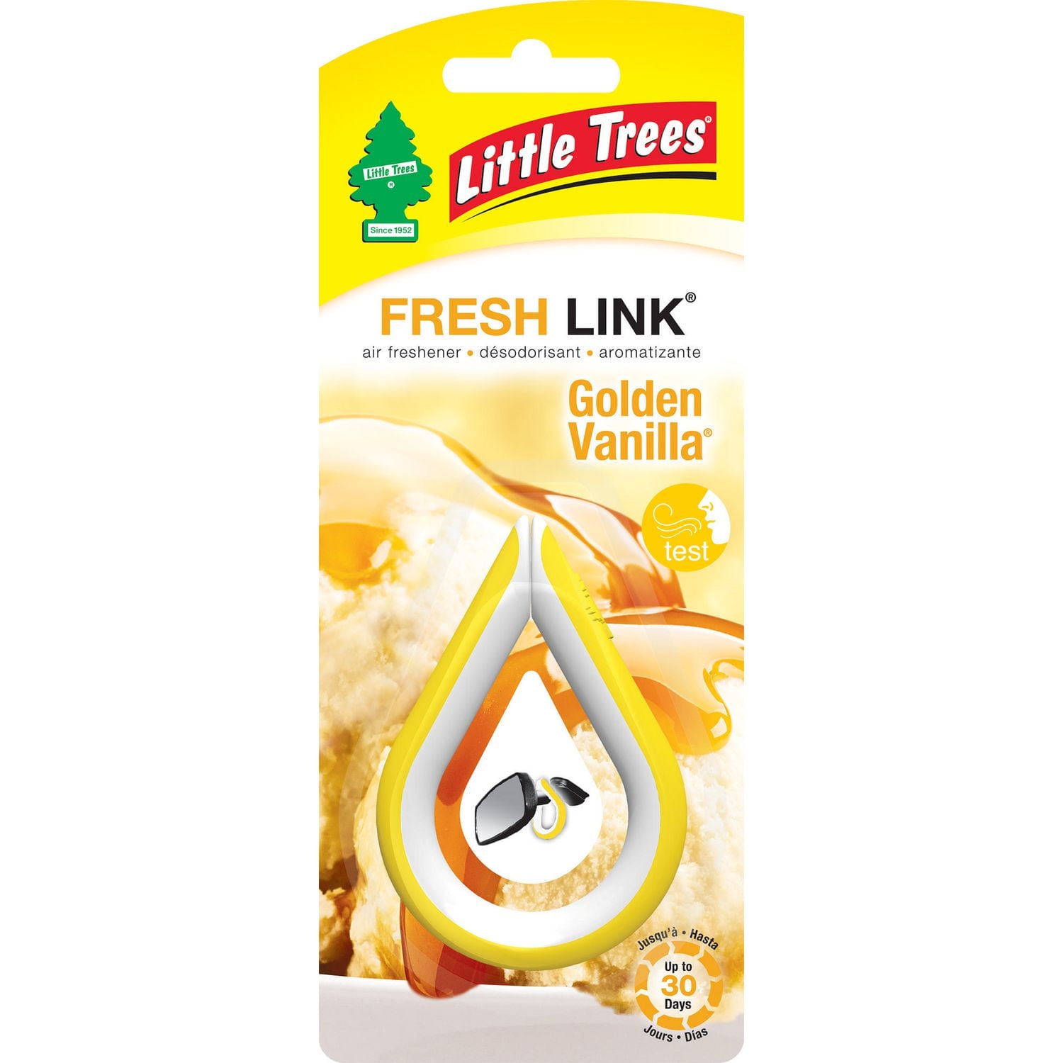 LITTLE TREES air freshener Fresh Link Golden Vanilla