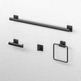 thumbnail image 4 of Gatco 4055MX Elevate Bathroom Robe Hook, Matte Black, 4 of 5