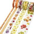 thumbnail image 4 of Wrapables Decorative Washi Tape Box Set (10 Rolls), Harvest Fruit, 4 of 7