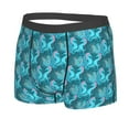 thumbnail image 2 of Balery Seahorse Men's Boxer Briefs, Soft and Breathable Cotton Underwear with nylon Waistband-Small, 2 of 9