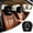 Black, variant on BVCL Headrest Covers Funny Faces Design Stretchable Cover For Comfortable Driving Experience Automotive