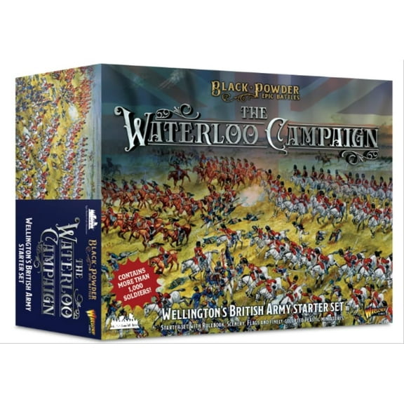 Black Powder Epic Battles Napoleonics Wellington's British Army Starter Set