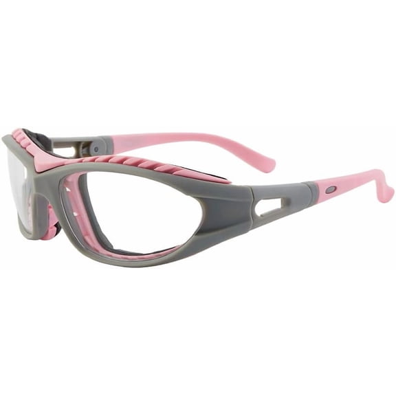 Tears Free Onion Glasses Anti-tear Free Cutting Chopping Eye Protect Cooking BBQ Kitchen Gadget Goggle (Pinkgrey)