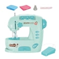 thumbnail image 3 of Pequeña de coser portátil Juegos de imaginación Juguetes de desarrollo Juguete educativo Electrodomésticos DIY para niños Principiante Azul, 3 of 8