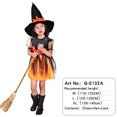 thumbnail image 2 of Disfraz de mago/Princesa para el Día de Todos los Santos, vestido de bruja para fiesta de Carnaval de Halloween para niña, 2 of 5