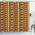 thumbnail image 1 of Ambesonne African Shower Curtain, Djembe Drums Geometric, 69"Wx84"L, Multicolor, 1 of 3