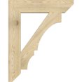 thumbnail image 3 of Ekena Millwork 6"W x 32"D x 40"H Balboa Slat Rough Sawn Bracket, Douglas Fir, 3 of 4