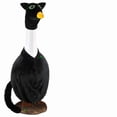 thumbnail image 2 of Halloween Black Cat Porch Goose Outfits Fits 23" H Statue Outdoor Lawn Garden Porch Goose Costume Outfit Accessorie Large Garden Geese Clothes, 2 of 5