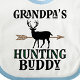 thumbnail image 4 of Inktastic Bow Hunter Grandpa Hunting Buddy Boys Baby Bib, 4 of 4