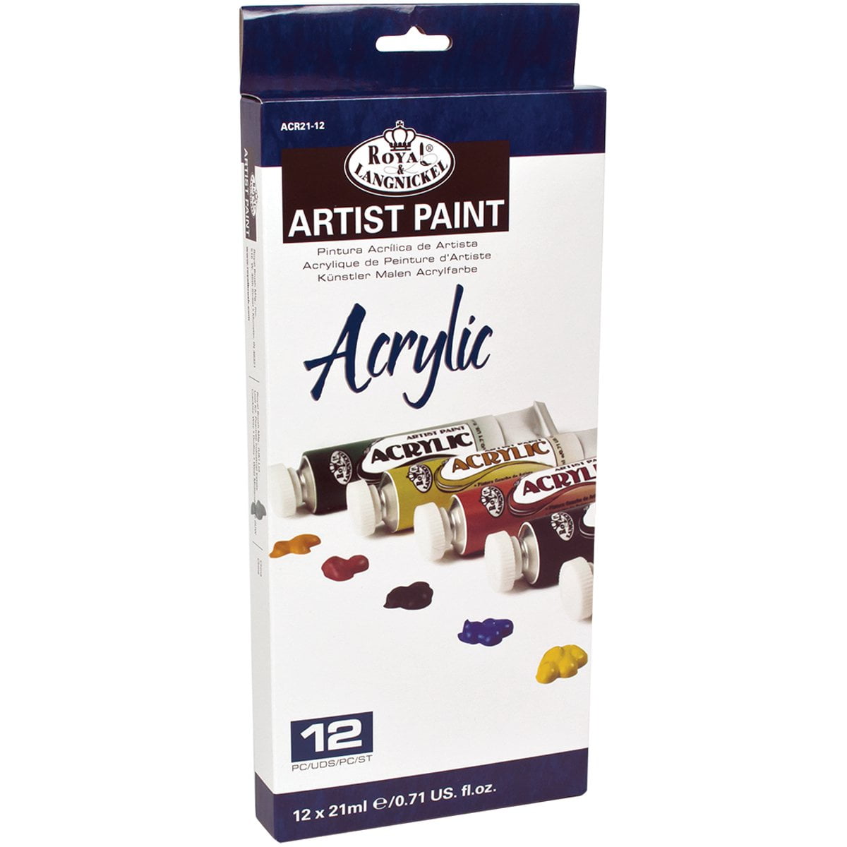 Acrylic Paints 12Ml 12/PkgAssorted Colors Walmart Canada