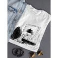 thumbnail image 3 of Anger Source Content T-Shirt Women -Wilfred Hildonen Designs, Female Medium, 3 of 4