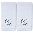 thumbnail image 2 of Monogrammed Hand Towels for Bathroom Kitchen Makeup | Personalized Gift for Wedding-Bridal | Custom Luxury Turkish Towel | Spa Collection, Oversized, 16 X 30 Inch, Set of 2, 2 of 3