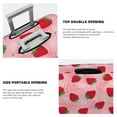 thumbnail image 5 of Xecao Strawberry print Elastic Luggage Cover, with double-sided print , is perfect for travel, business, and daily use (NOT included luggage!), 5 of 9