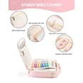 thumbnail image 5 of Soda Candy Bible Cover Case for Women, Large Chenille Letter Bible Bag with Shoulder Strap Bible Carrying Tote Bags for Bible Study Accessories, for Women Lady, 5 of 7