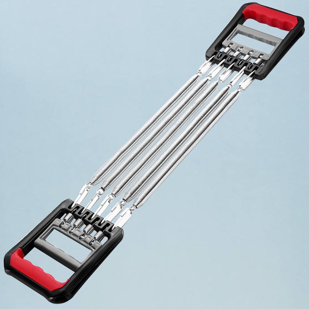 Adults Chest Expander Detachable Spring Steel Exerciser Fitness Exercise Puller Portable Muscle Training Equipments Stre