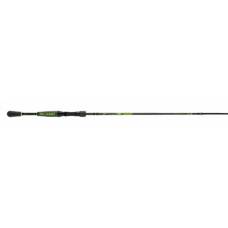 Lew s Wally Marshall Pro Target Casting Fishing Rod 7-Foot 1-Piece Rod Medium-Light Power Black/Green