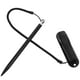 thumbnail image 1 of Lápiz óptico de precisión con cordón para pantalla táctil, lápiz óptico metálico resistivo con soporte para tabletas y teléfonos, para dibujar y dibujar, color negro, 1 of 8