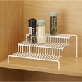 thumbnail image 6 of Kitchen Details 3 Tier Spice Rack Shelf Organizer in White, 6 of 6