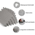 thumbnail image 4 of 12Pcs Mats and Home Gym Floor Foam Floor Mats Exercise Mat Floor Matt for Floors Foam Flooring Tiles, 4 of 5