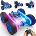 thumbnail image 1 of CNKOO Enfants Cascader Voiture de Contrôle à Distance 2.4GHz RC Cascadeur Voiture Double Face 360 ° Rotation Voitures Télécommande Jouets pour Garçon et Fille 6-12 Cadeau d'Anniversaire, 1 of 8
