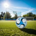 thumbnail image 4 of relayinert Long Service Life Soccer Ball For Football Middle School And Training 2 Blue 1Set, 4 of 6