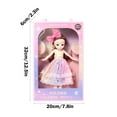 thumbnail image 3 of XWSHYW Juguetes para Niños Vestido Divertido de Princesa para Niña, Conjunto con Caja de Regalo, Muñeca Barbies, Juguete Infantil, Casa de Juegos, Vestido de Muñeca a La Moda, 3 of 6