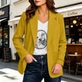thumbnail image 6 of Women's Blazer Business Casual Lapel Collar Long Sleeve Open Front Work Office Suit Jackets with Pockets, 6 of 9